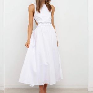 Petal + Pup White Esther Dress
